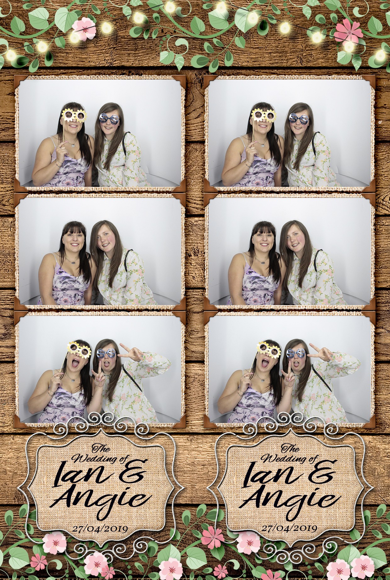 Ian & Angie’s wedding  | View more photos from the event at gallery.myphotoboothexperience.co.uk/u/MyPhotoBoothExperienceLtd/Ian-Angie’s-wedding